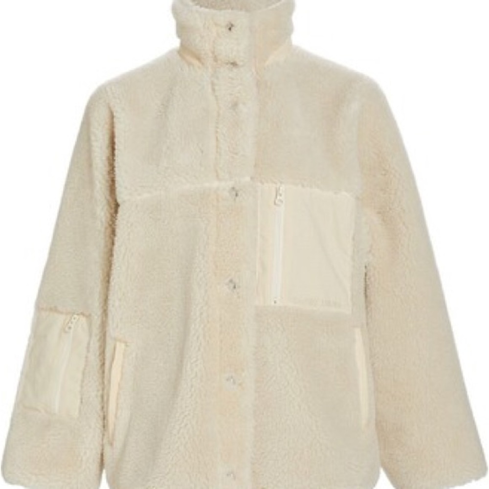ISO CREAM SANDY LIANG FLEECE JACKET